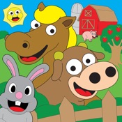 着色农场动物着色书为孩子们免费