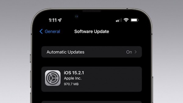 iOS 15.2.1和iPadOS 15.2.1发布 解决HomeKit漏洞问题