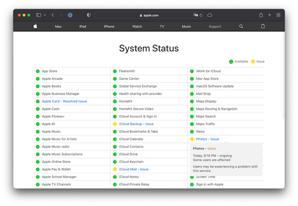 苹果Mac版iCloud又出现Bug，不断弹出服务条款同意界面