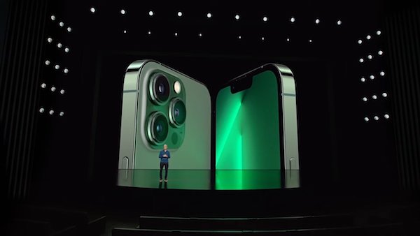 苹果为iPhone 13和iPhone 13 Pro推出两种绿色外观
