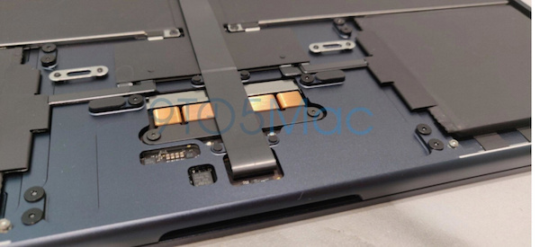 苹果 M2 MacBook Air 拆机预览