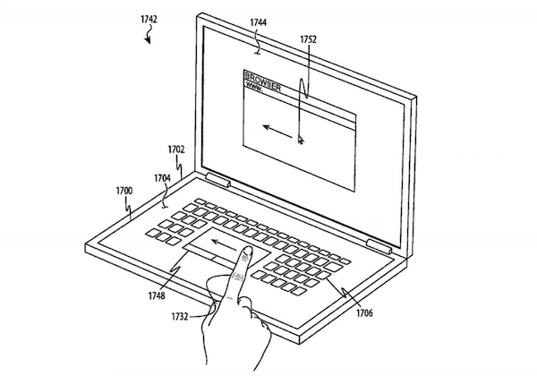 苹果获得无键帽键盘设计技术专利