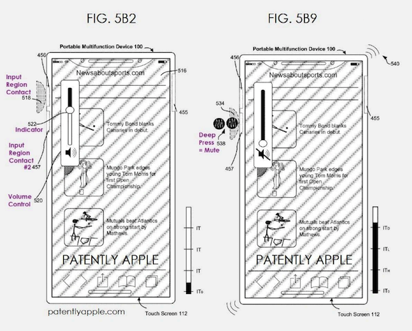 苹果获得 iPhone 非显示输入区域技术专利