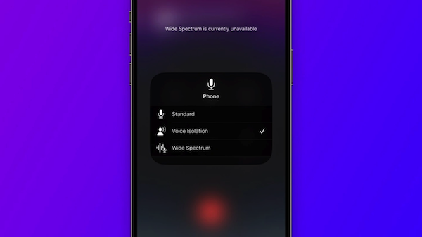 苹果 iOS 16.4 RC 预览版新增 iPhone 手机通话语音突显功能