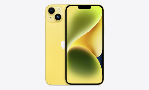 苹果 iPhone 14/14 Plus 黄色配色版本今日正式发售