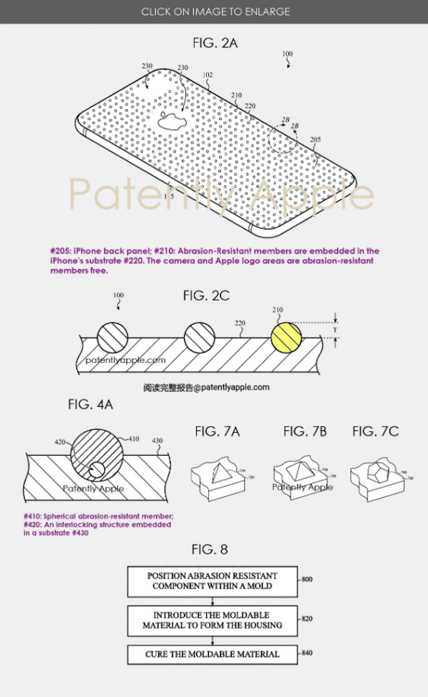 苹果新专利：为未来 iPhone，iPad 等设备提供耐磨背板